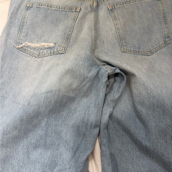 Urban Outfitters Blue Flare Wide Leg Jeans - Picture 2 of 14